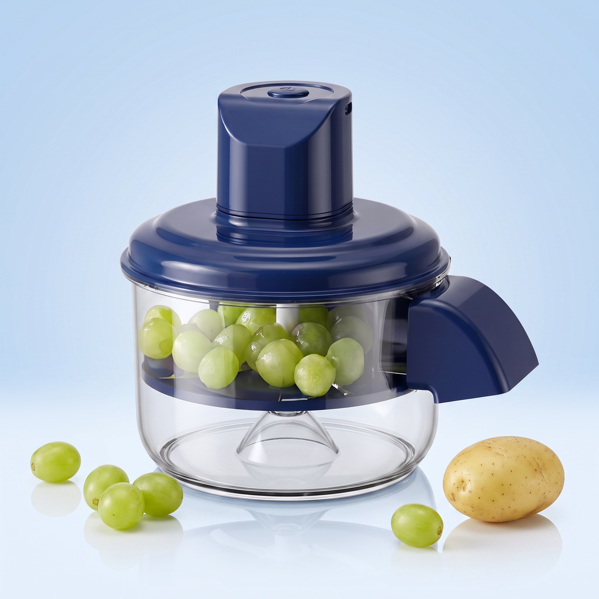 Electric Rotary Peeler, 5 Stainless Blades