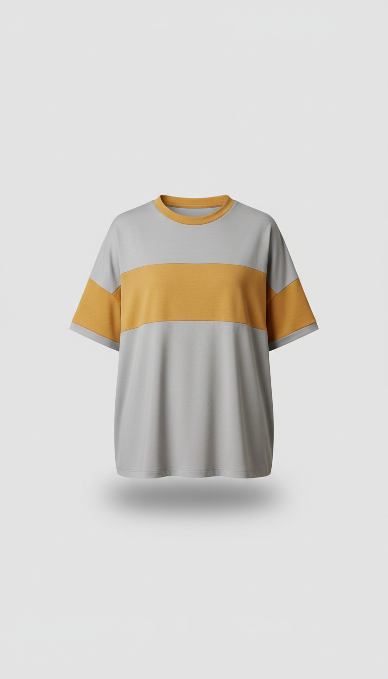 Honey accent relaxed-fit shirt