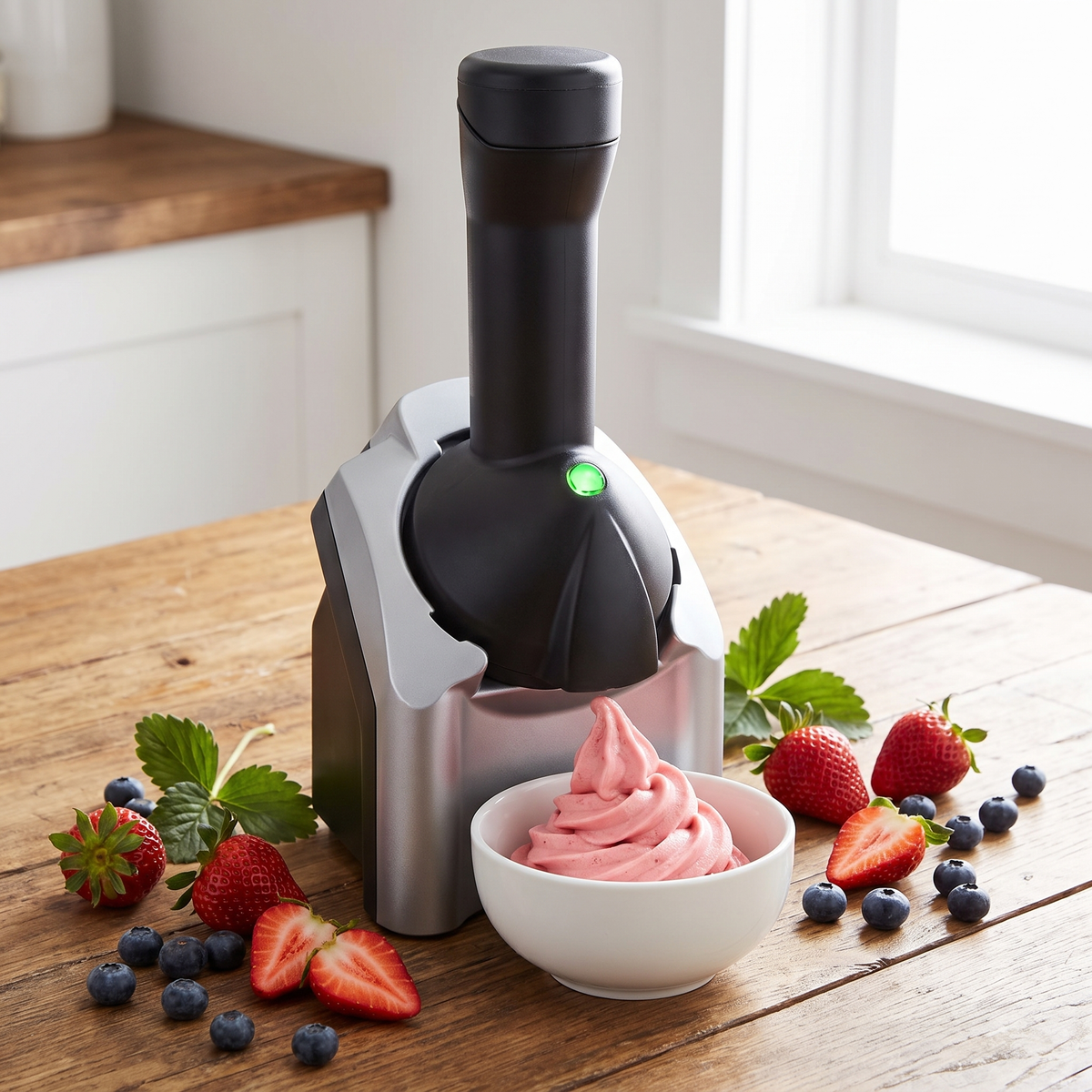 Instant Frozen-Fruit Ice Cream Maker