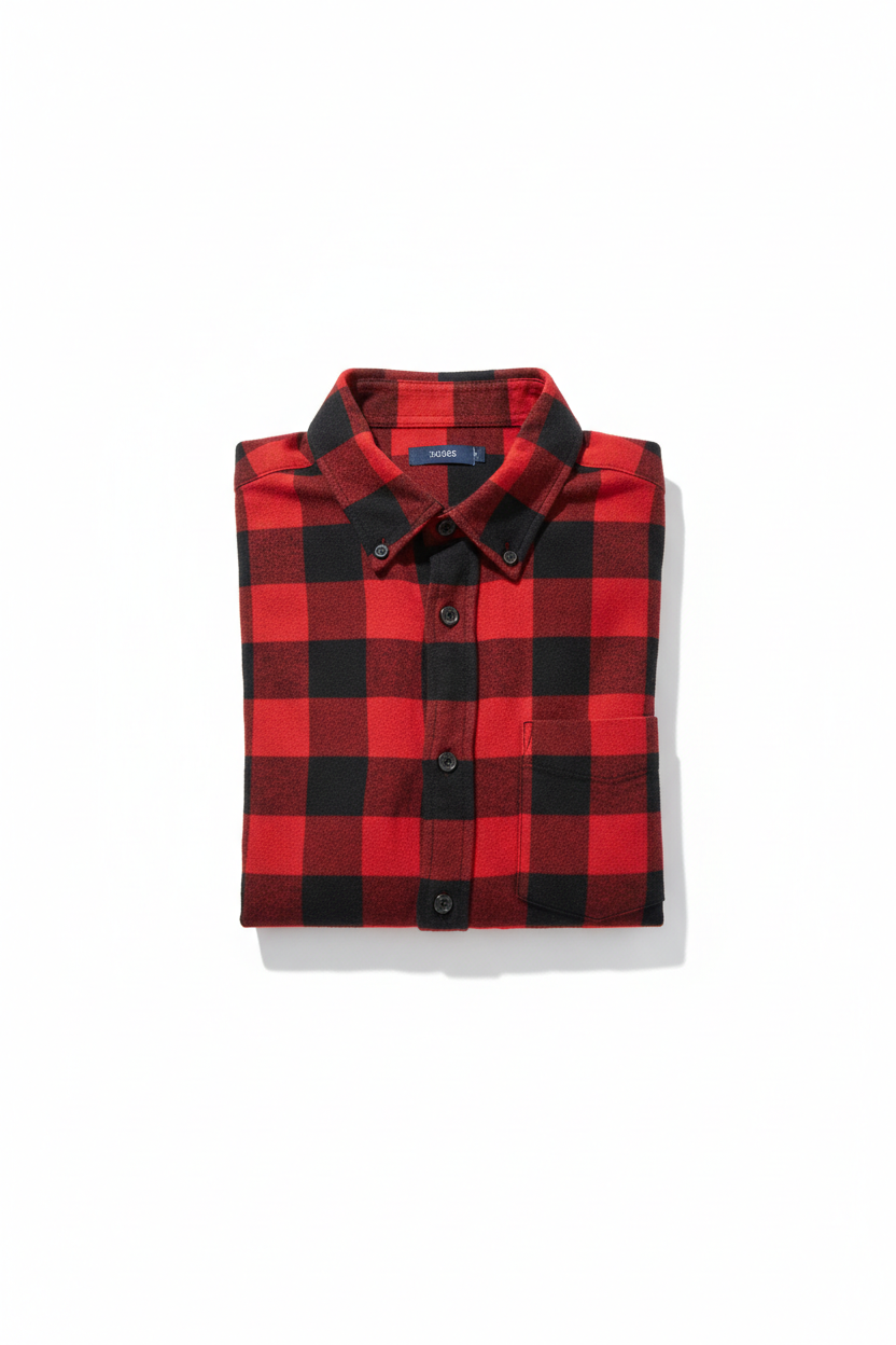 Chemise à carreaux