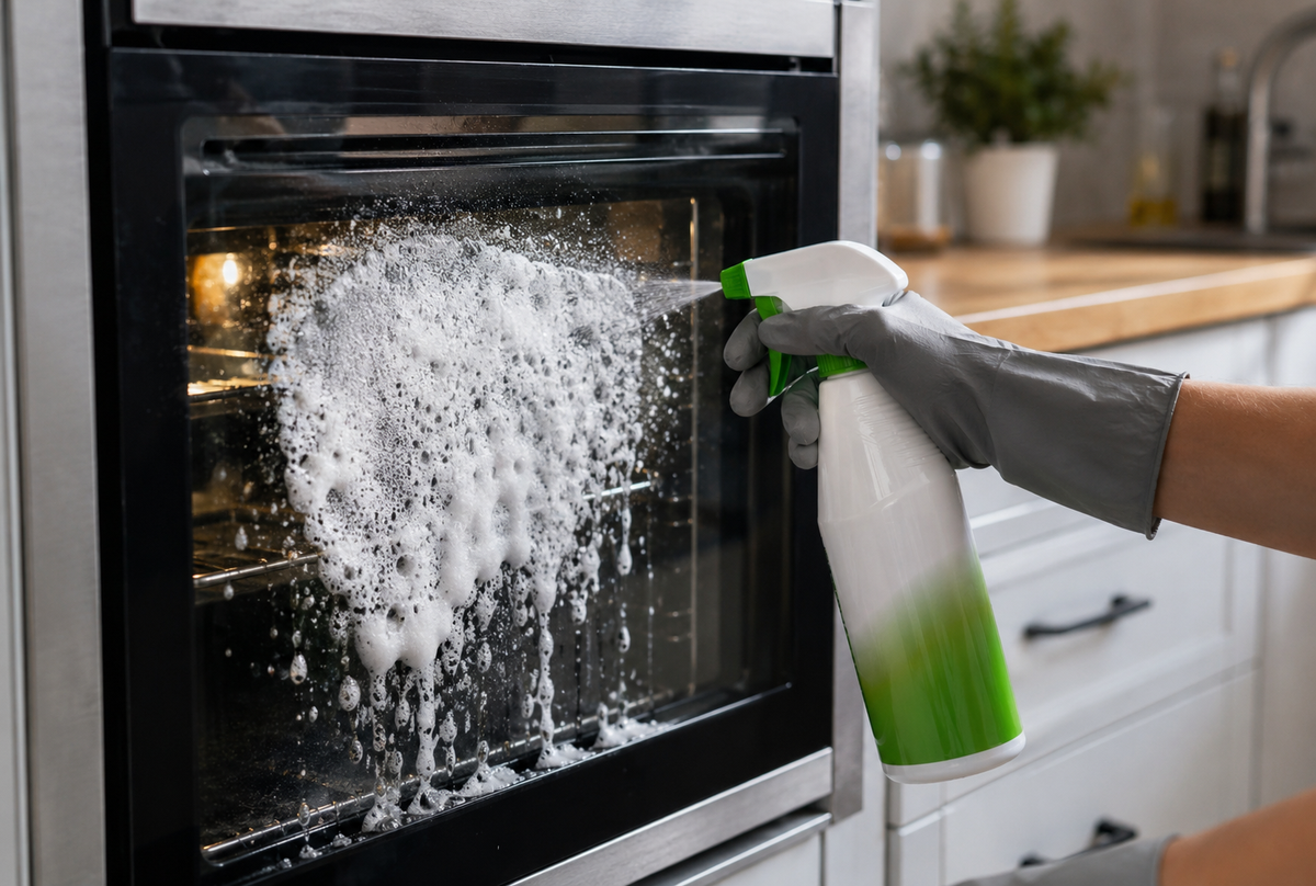 Foam Degreaser for Oven, Grill & Hood